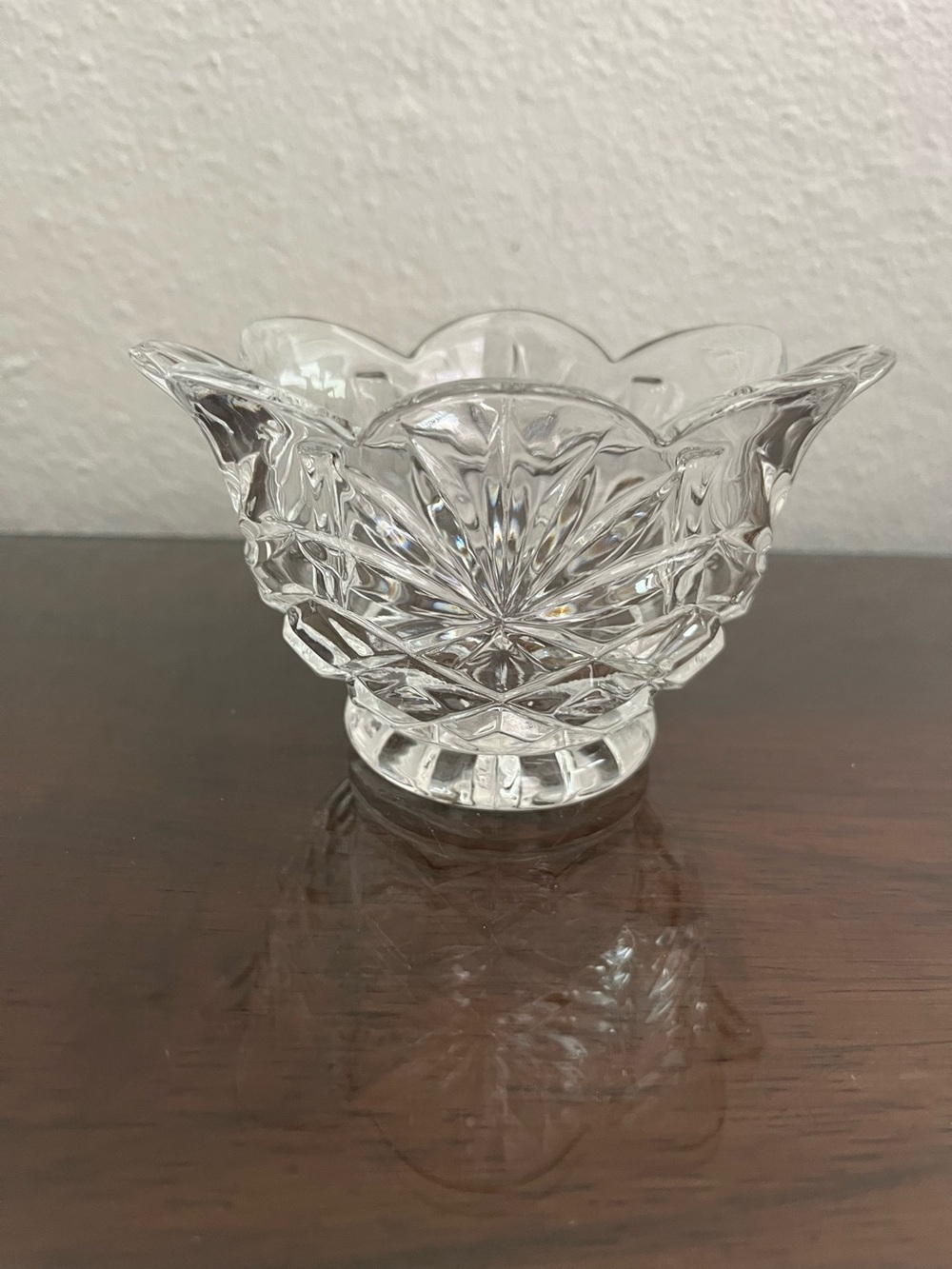 Shannon Lead Crystal Ireland Footed Sugar Bowl, Beautiful, EUC